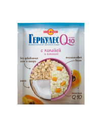 HERCULES Q10 Instant Oatmeal with Papaya and Coconut